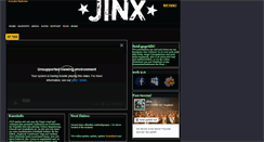 Desktop Screenshot of jinx-band.com